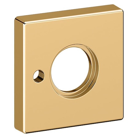 Baldwin Square 5160 Rose Unlacquered Brass Rosettes Unlacquered Brass 5160.031